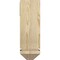 Ekena Millwork Legacy Arts and Crafts Rough Sawn Bracket w/ Offset Brace, Douglas Fir, 6"W x 18"D x 18"H BKT0604X18X18LEC03RDF - alternate 3